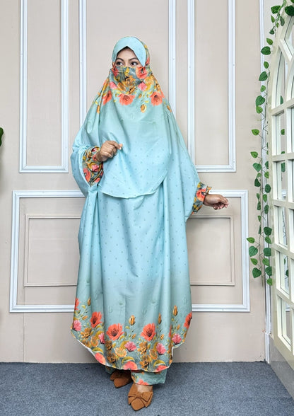 এলিগ্যান্ট আবায়া সেট – স্টাইল, কমফোর্ট ও পর্দার পারফেক্ট কম্বিনেশন