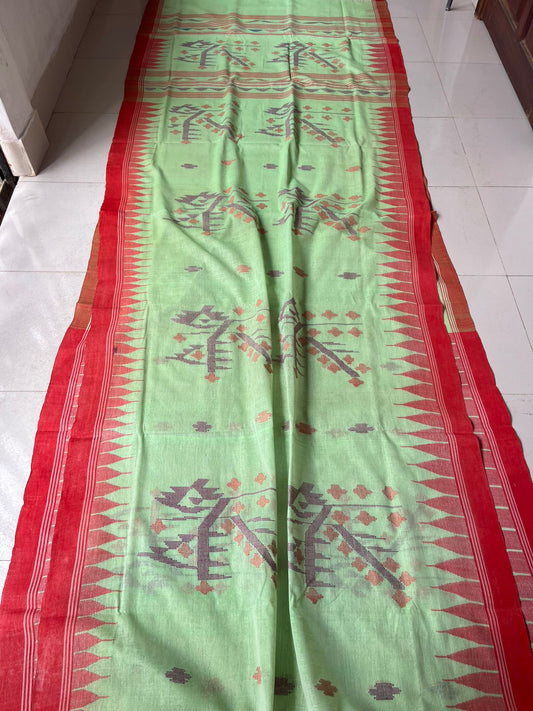 হাতের তৈরি অরিজিনাল মনিপুরী শাড়ি Cod - 3604