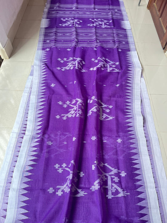 হাতের তৈরি অরিজিনাল মনিপুরী শাড়ি Cod - 3603