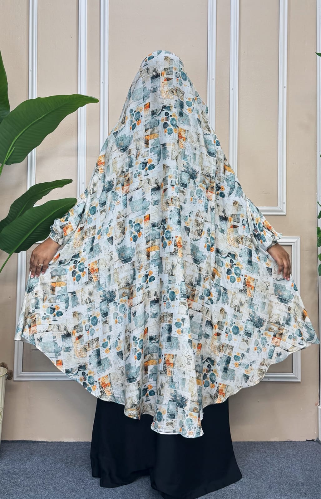 সুতি সেমি লং হিজাব