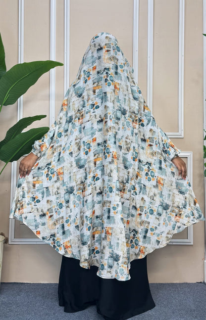 সুতি সেমি লং হিজাব