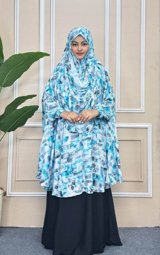 সুতি সেমি লং হিজাব