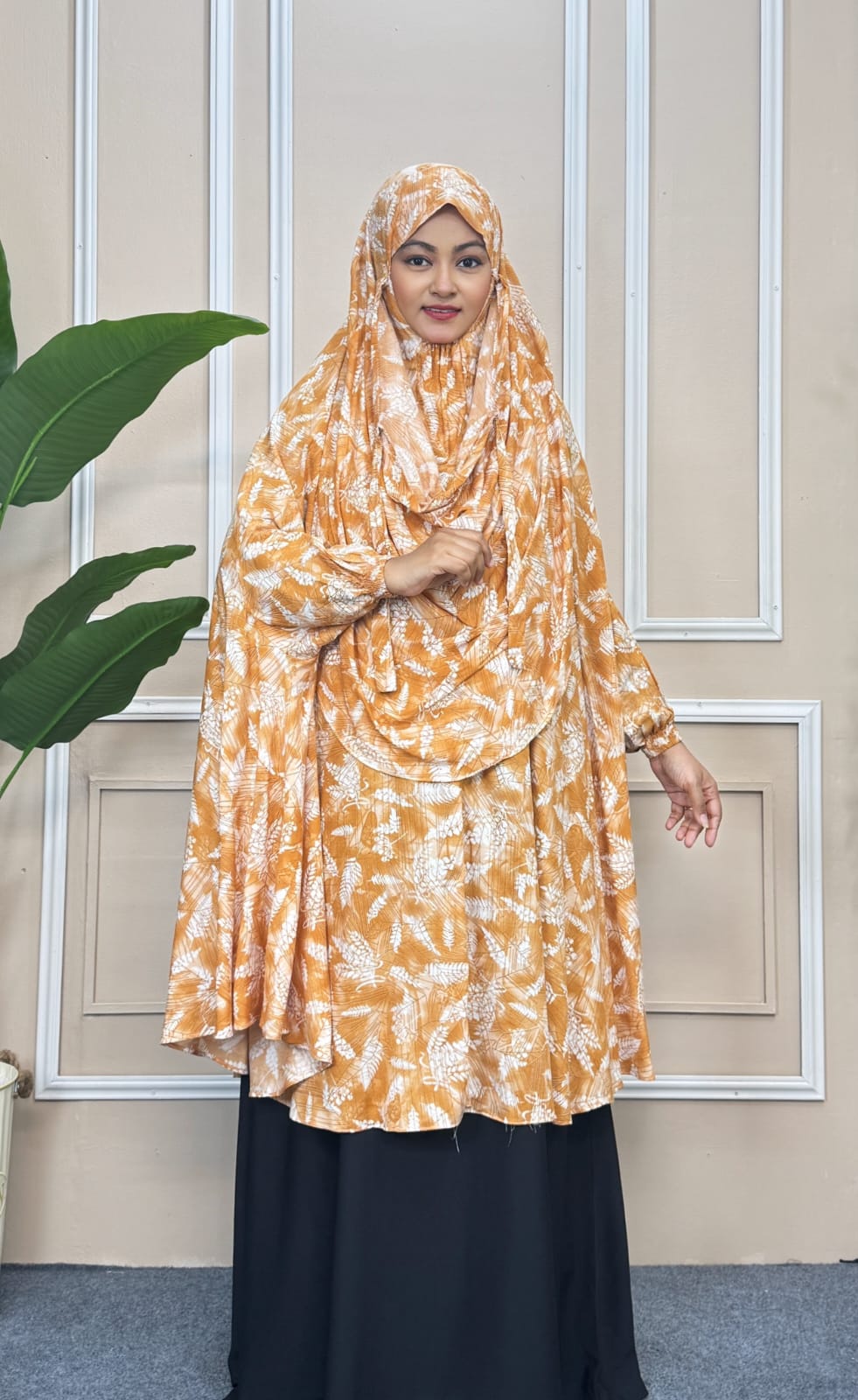 সুতি সেমি লং হিজাব