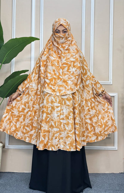 সুতি সেমি লং হিজাব