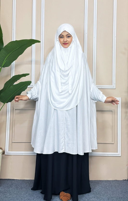 সুতি সেমি লং হিজাব